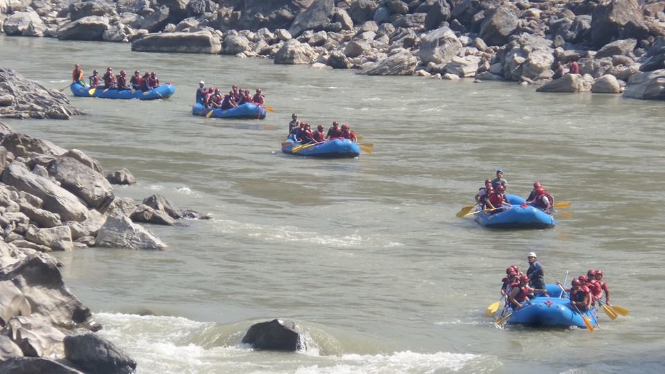 अन्तरराष्ट्रिय स्तरको र्‍याफ्टिङ प्रतियोगिता हुने