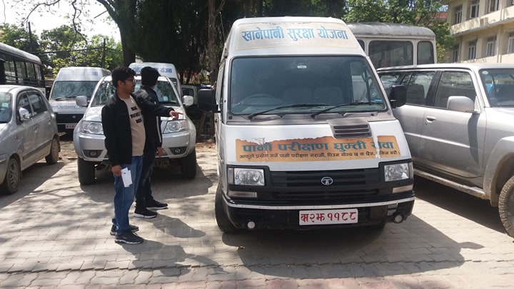खानेपानी मन्त्रीको निर्देशनमा झाडापखाला प्रभावित क्षेत्रमा वाटर एम्बुलेन्स पठाइयो