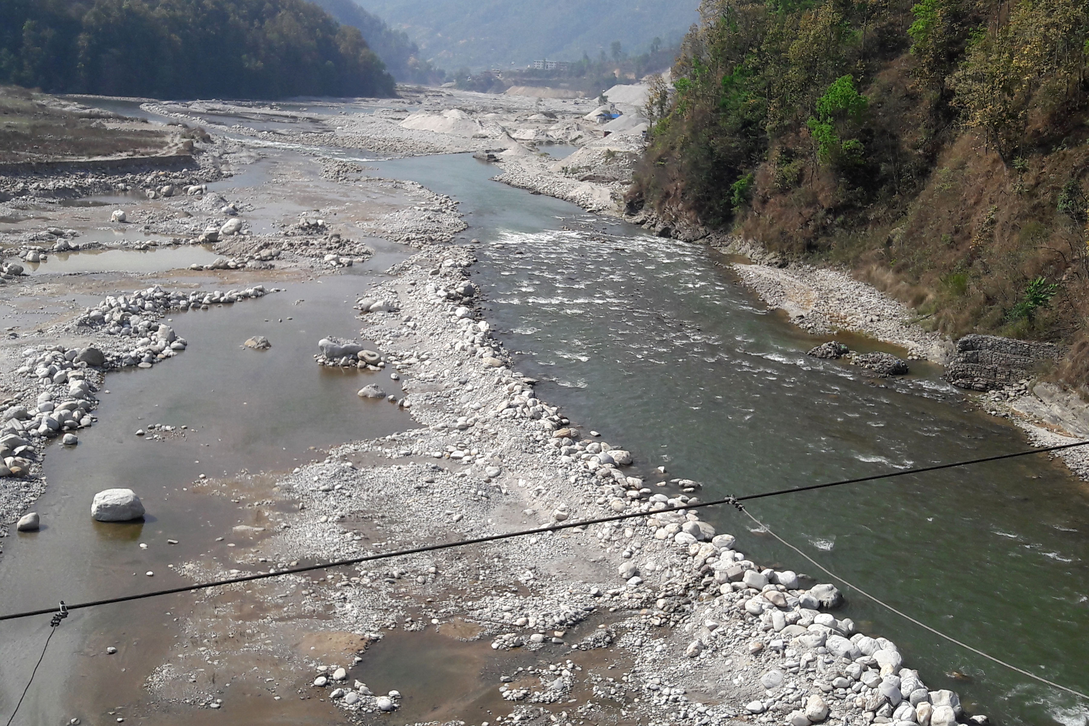 राप्तीमा नदीजन्य पदार्थको अवैध उत्खनन रोक्न माग