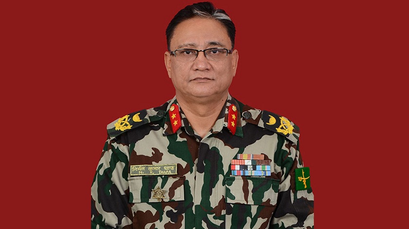 नेपाली सेनामा उपरथी थापा यूएनको फोर्स कमाण्डर नियुक्त