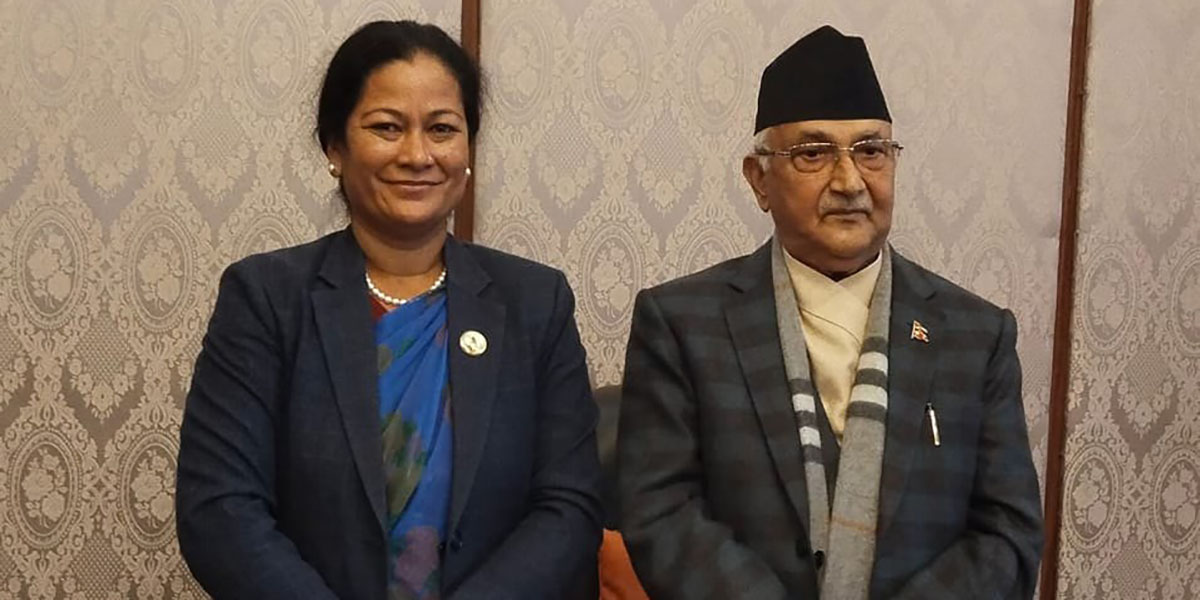 केपी ओलीको सचिवालय प्रमुखमा निरुदेवी पाल