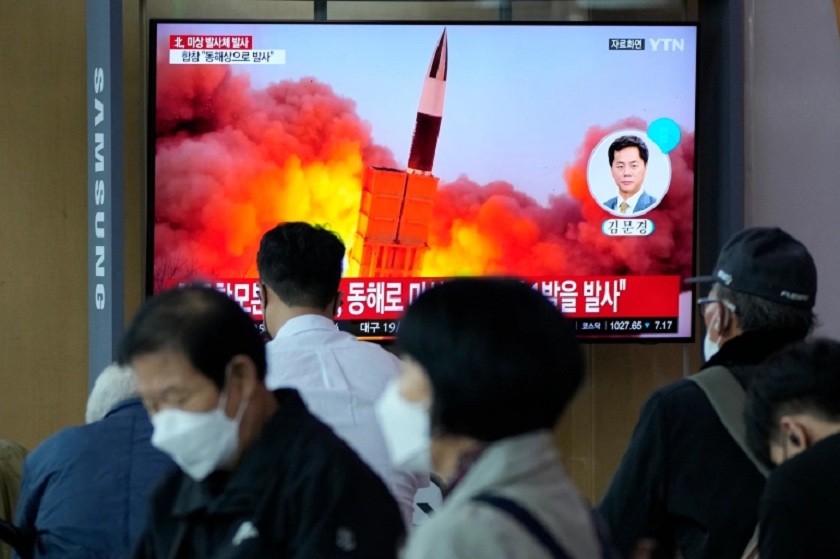 उत्तर कोरियाद्वारा दोस्रो मिसाइल परीक्षण