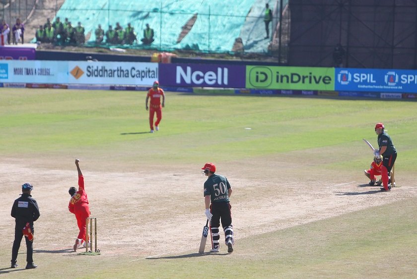 लुम्बिनीलाई जितका लागि पोखराले दियो १५१ रनको लक्ष्य