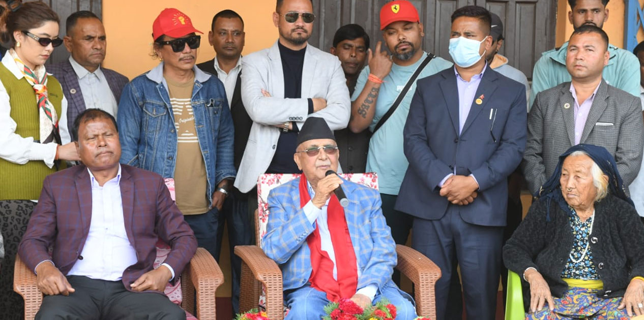 ‘अब घरघरमा पाइपबाट ग्यास पुर्‍याउन सकिन्छ, सिलिन्डर पनि चाहिँदैन’: ओली