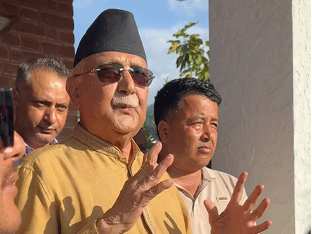 ‘देश बनाउने कर्मठ युवाहरू जिम्मेवार रूपमा प्रस्तुत हुनुपर्छ’ : ओली