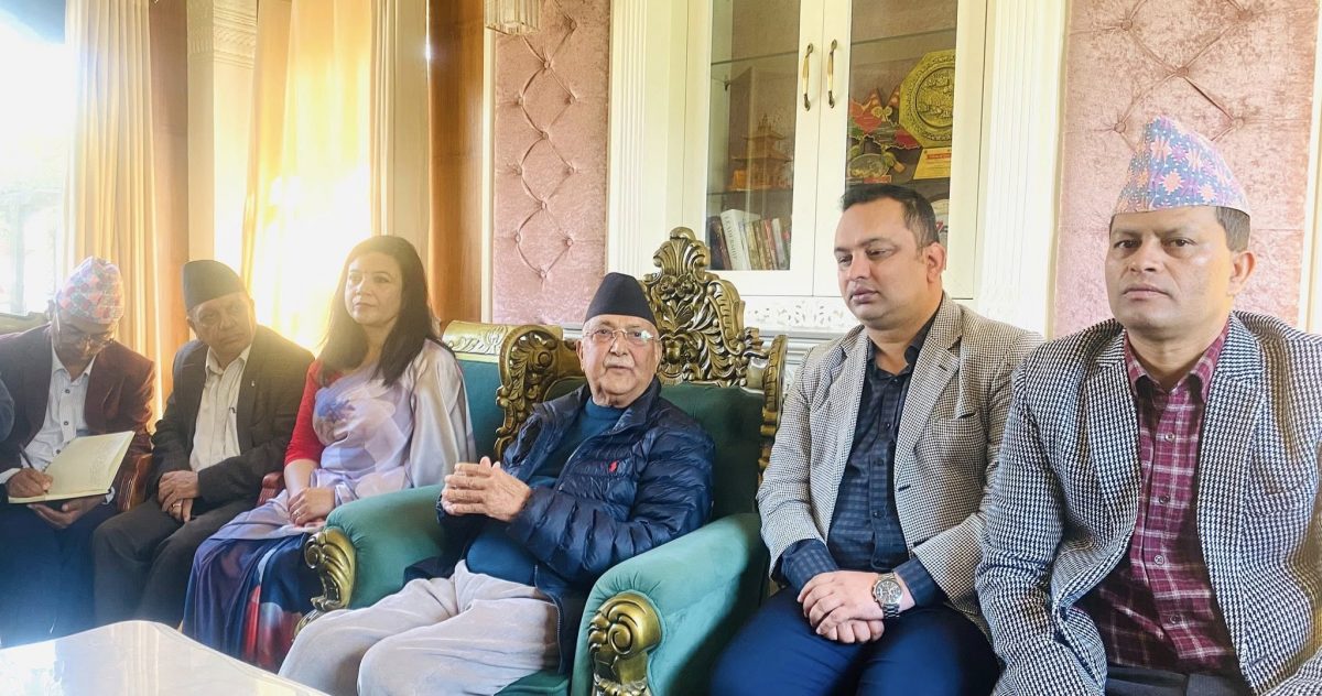 सरकारमा बसेकाहरू नै जेन-जीका नाममा मागपत्र मस्यौदा गर्दै कलाविहीन नाटक देखाउँदैछन् : ओली