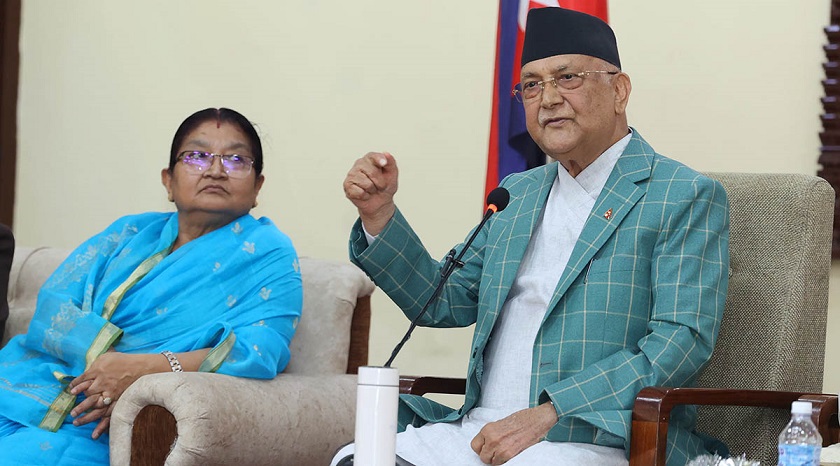 समावेशीता कुनै कामको कुरा होइन, यसबाट राजनीतिक पदमा पुग्ने मात्र होः प्रधानमन्त्री ओली