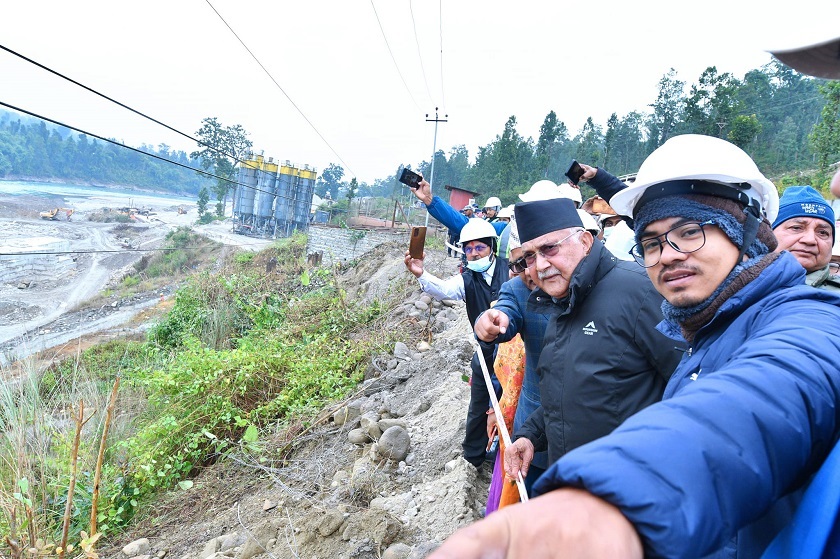 ओलीले गरे भेरी डाइभर्सन आयोजनाको अवलोकन, गुणस्तरीय काम गर्न आग्रह