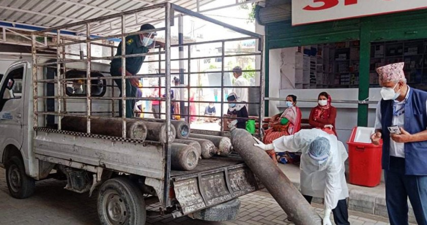 राजविराजको गजेन्द्रनारायण सिंह अस्पतालमा अक्सिजन अभाव