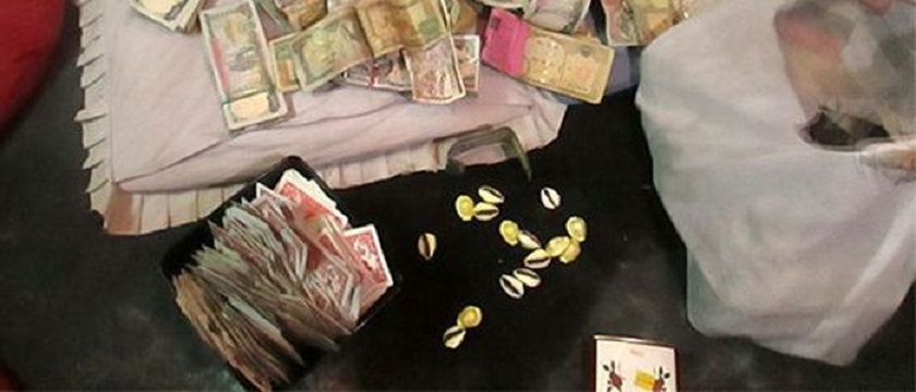 ५ लाख रुपैयाँ र १६ थान कौडासहित २२ जना पक्राउ