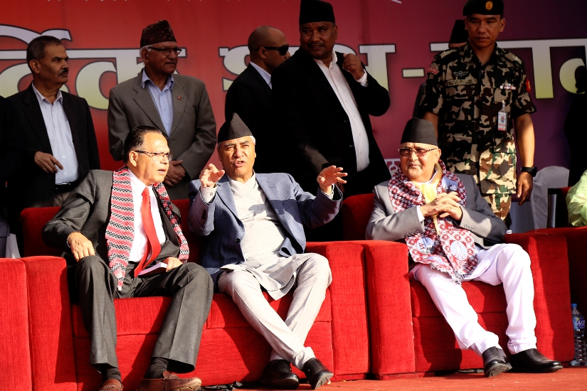 नेकपाको चियापानमा सीदेखि सांसद पक्राउको चर्चा