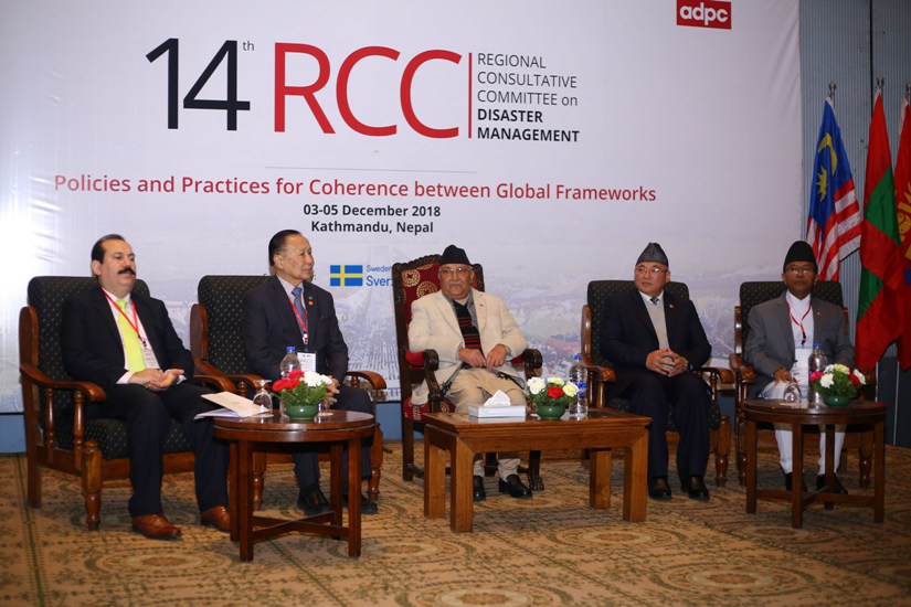 विपद् जोखिम व्यवस्थापनमा सरकार गम्भीर : प्रधानमन्त्री ओली