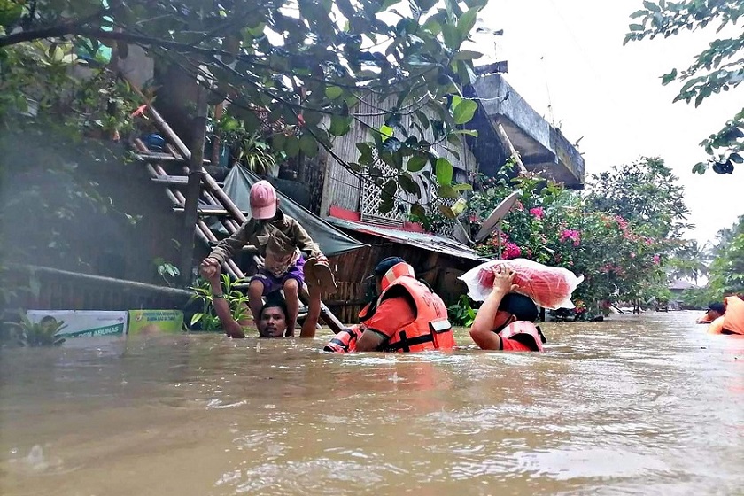 फिलिपिन्समा उष्णकटिबंधीय आँधीका कारण मृत्यु हुनेको संख्या २२४ पुग्यो