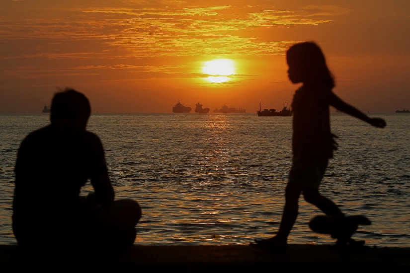 Sunset at Manila