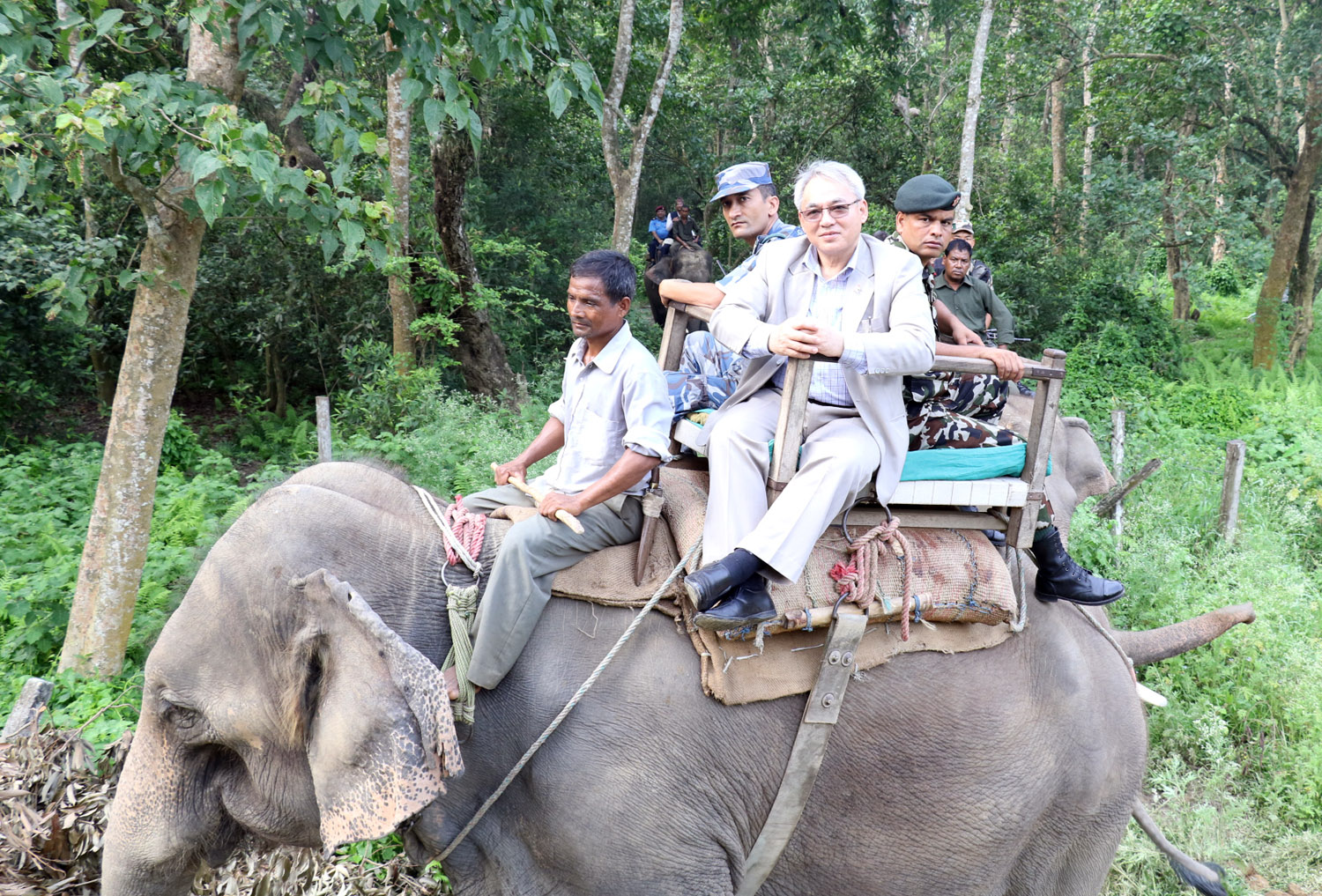 गृहमन्त्री थापा निकुञ्जको अवलोकन