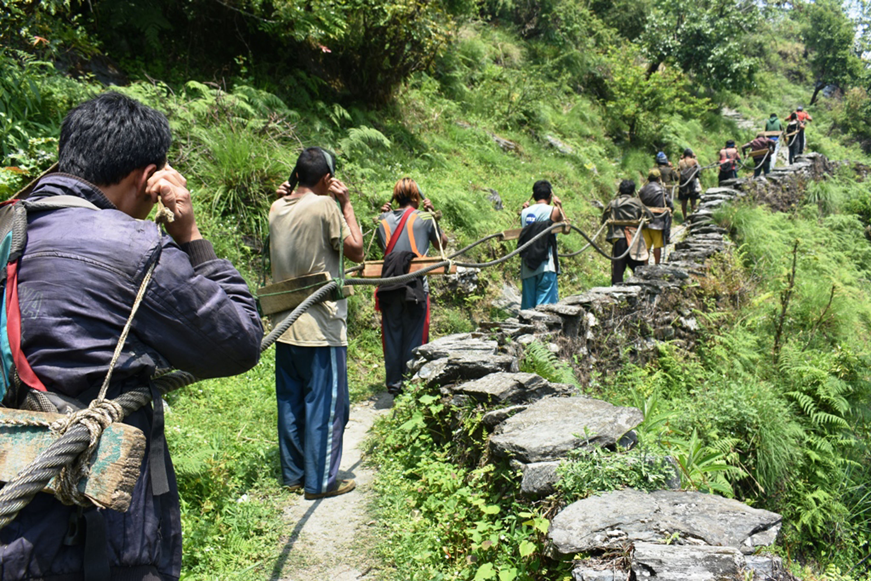 झोलुङ्गे पु्लको लठ्ठा