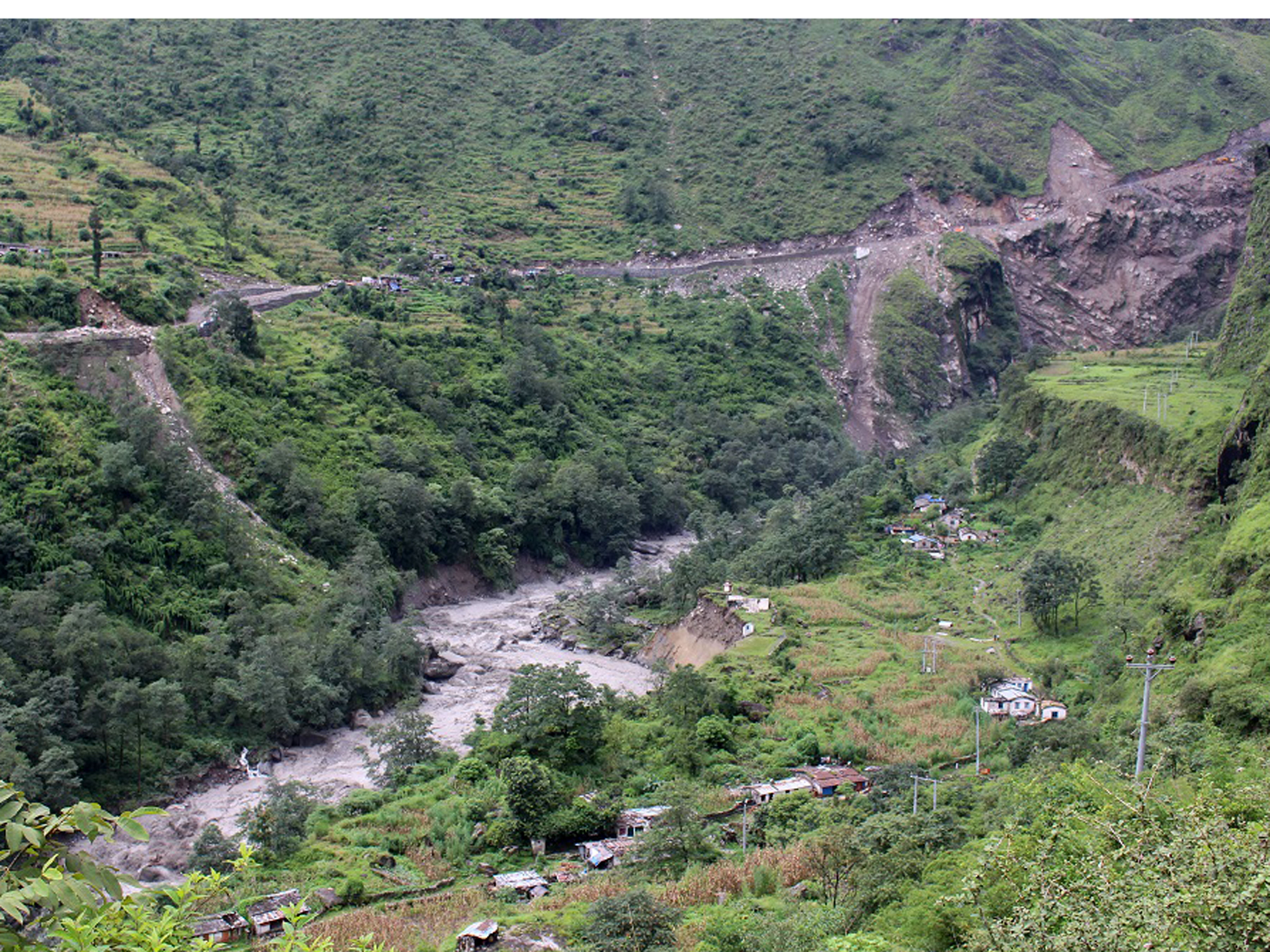 कालीगण्डकीको जोखिममा कोप्चेपानी