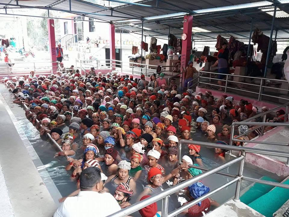 दीर्घरोगीको अन्तिम गन्तव्य बन्दै तातोपानी कुण्ड