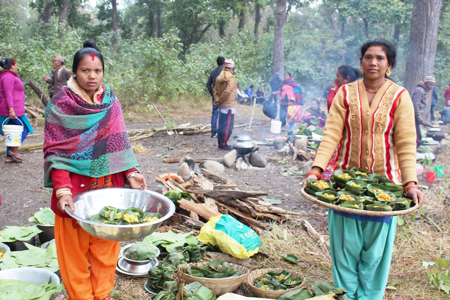 पर्यटकका लागि थारु परिकार