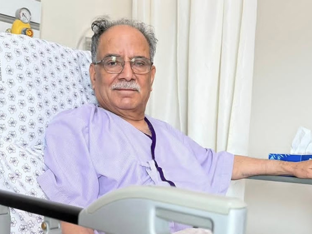‘प्रचण्ड’को स्वास्थ्यमा क्रमिक सुधार