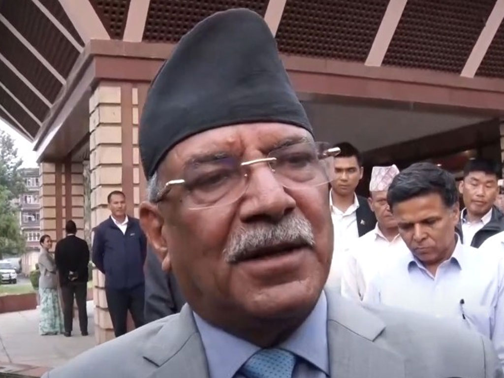 मन्त्रीले घुस डिल गरेको अडियो बाहिरिँदा प्रधानमन्त्रीले एक्सन नलिनु लाजमर्दो : प्रचण्ड