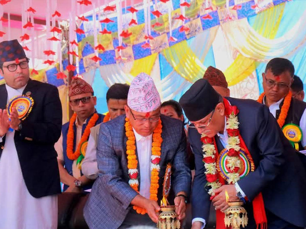 बूढीगण्डकी निर्माण गर्न राजनीतिक समझदारी आवश्यक : प्रचण्ड