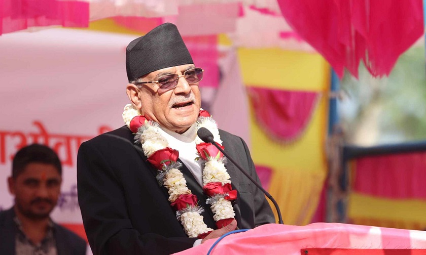माओवादी रुपान्तरण अभियान आमजनतामा आशा र भरोसा दिन सफल भएको छ : प्रधानमन्त्री प्रचण्ड