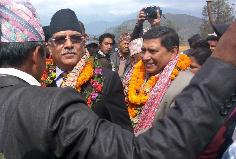 शान्ति प्रक्रियाका बाँकी काम कछुवा गतीमा चलेको भन्दै प्रचण्डद्वारा असन्तुष्टि व्यक्त