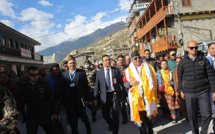 जलवायु परिवर्तनबाट हुने क्षति न्यूनिकरण गरिदिन मुस्ताङवासीको माग