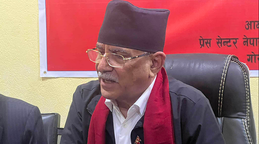 अन्तरिम सरकार कामभन्दा चुनाव गराउन केन्द्रित होस् : प्रचण्ड