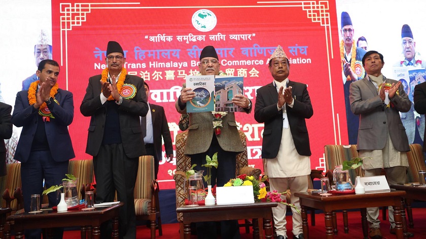 नेपाल–चीन व्यापारिक नाका सञ्चालनमा विशेष ध्यान दिएको छु: प्रधानमन्त्री प्रचण्ड