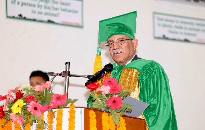 विदेशमा खाद्यान्न निर्यात गर्ने मुलुक अर्बौको आयात गर्नु दुखद  : प्रधानमन्त्री प्रचण्ड