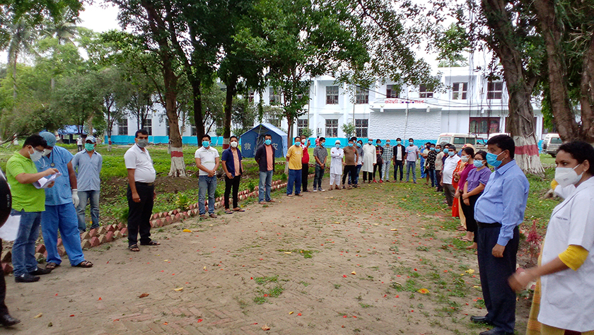 प्रदेश नं १ मा कोरोनालाई परास्त गरि ३० सङ्क्रमित घर फर्किए