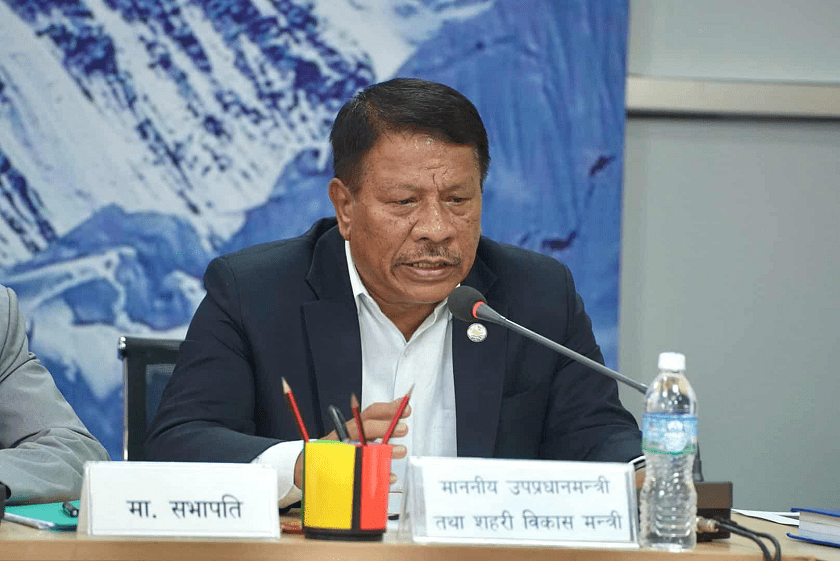 प्रस्ट कार्ययोजना र प्रतिवद्धतापछि मात्रै संसद् भवनको म्याद थप हुन्छ : उपप्रधानमन्त्री सिंह