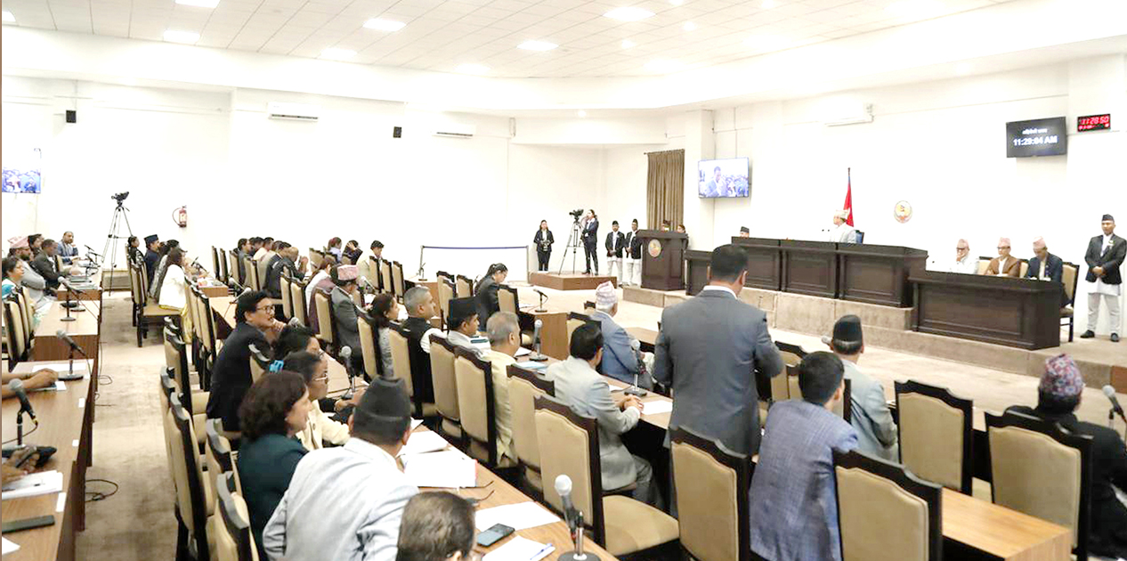 सरकारले ल्याएको चार अध्यादेश प्रतिस्थापन विधेयक प्रतिनिधि सभामा पेस