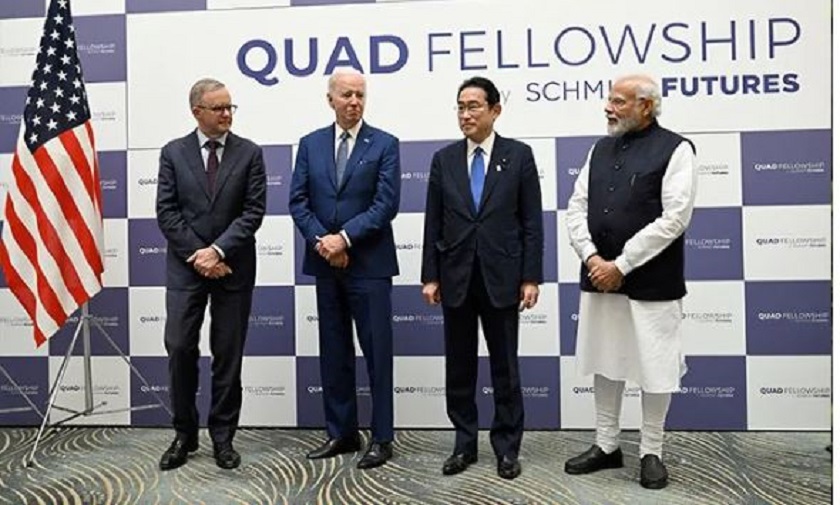 क्वाड सम्मेलनः एसिया–प्यासिफिक क्षेत्रका पूर्वाधार परियोजनामा ५० अर्ब डलर लगानी गरिने