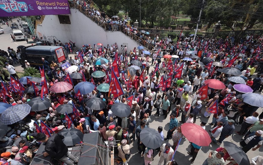 राजावादीहरूको आन्दोलन बालुवाटारतिर सोझियो