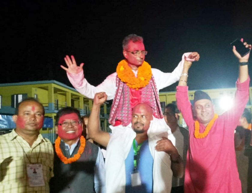 जितपुरसिमरा महानगरपालिकाको प्रमुखमा माओवादी केन्द्रका पौडेल निर्वाचित