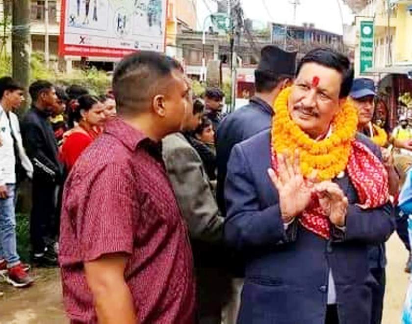 काठमाडौं- १० मा फेरि राजन केसी विजयी