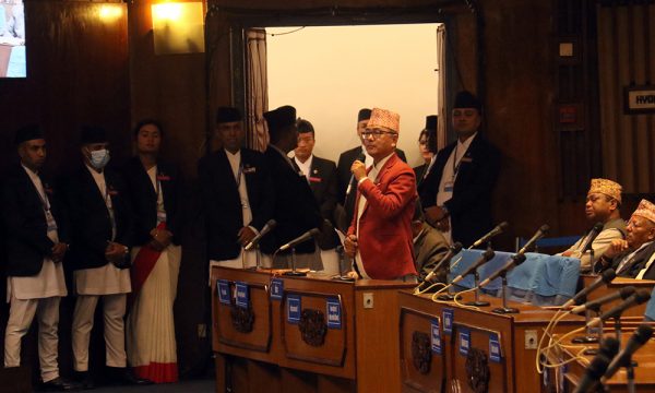 जबर्जस्ती सदन चलाए बहिष्कार गर्छौँ : राजेन्द्र लिङ्देन