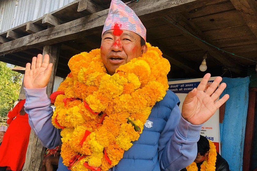 धनकुटाबाट राजेन्द्र राई निर्वाचित