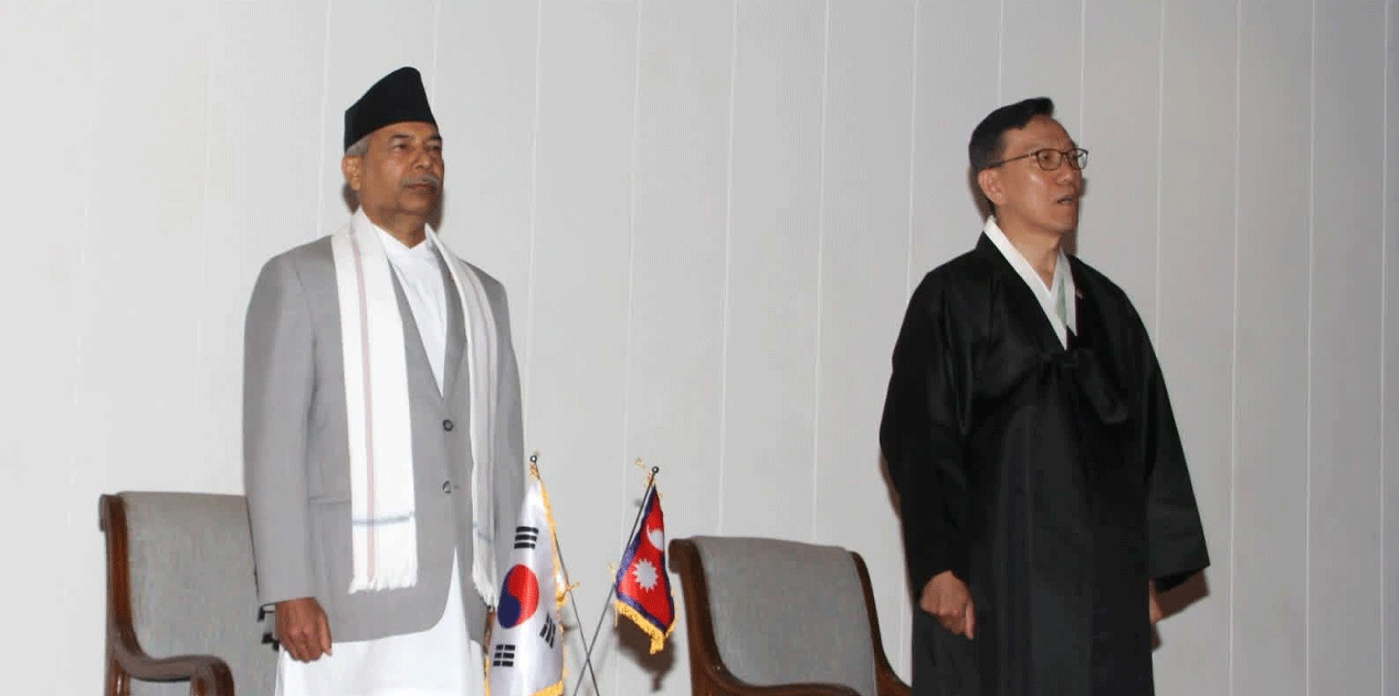 उपराष्ट्रपति यादव स्वागत समारोहमा सहभागी