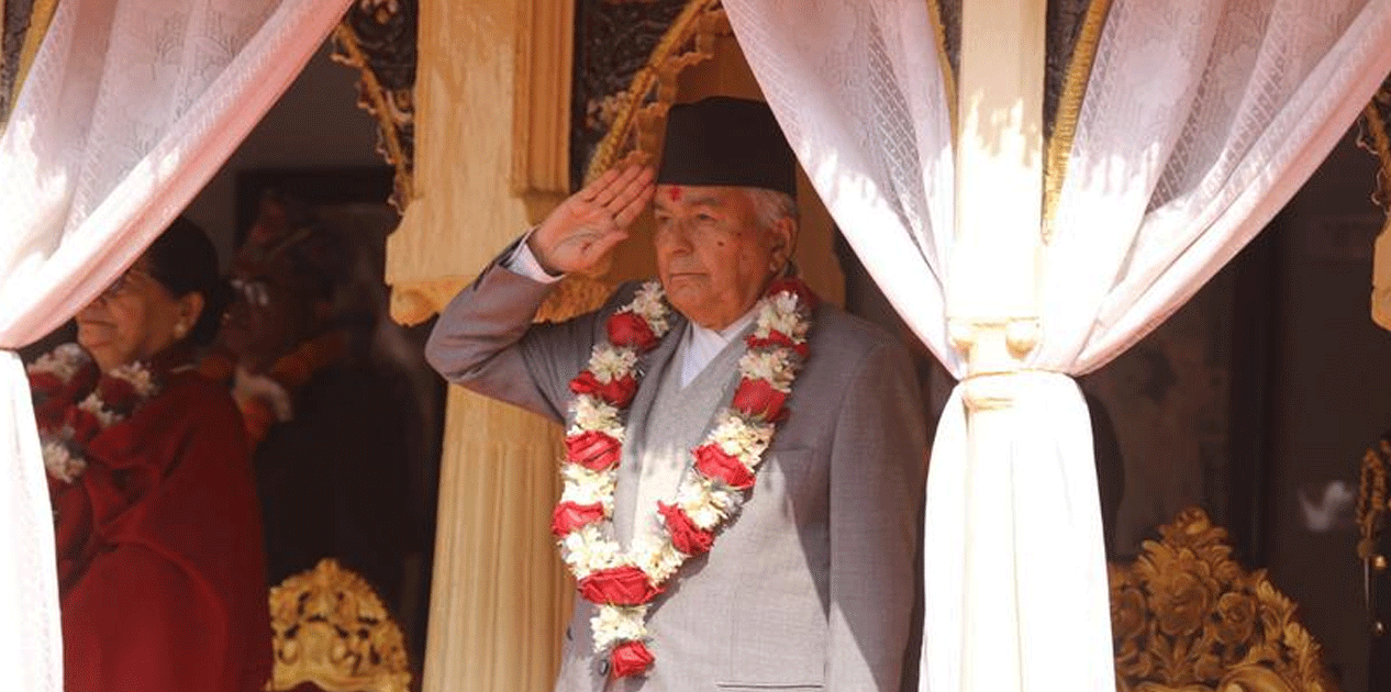 राष्ट्रपति पौडेलद्वारा वसन्त श्रवण