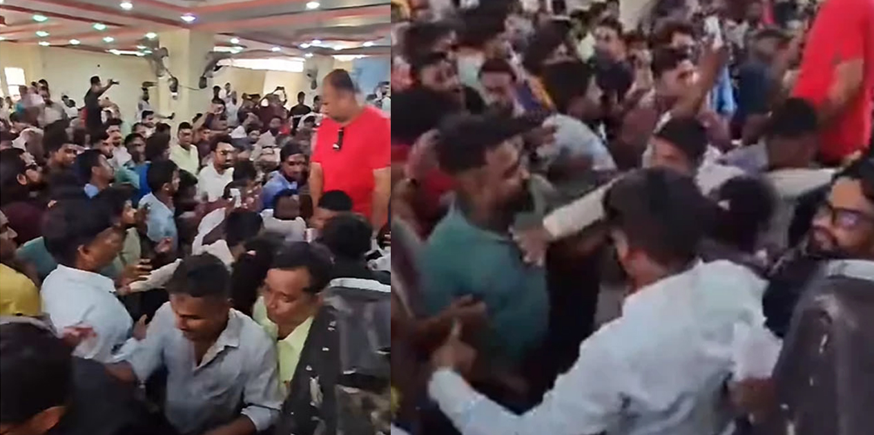 रास्वपा बाराको बैठकमा विवाद: सांसदमाथि हातपातको प्रयास