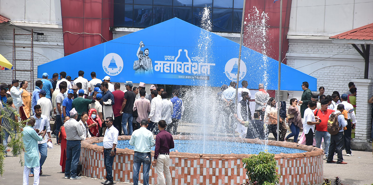 रास्वपा महाधिवेशन: मतदानको तयारी हुँदै