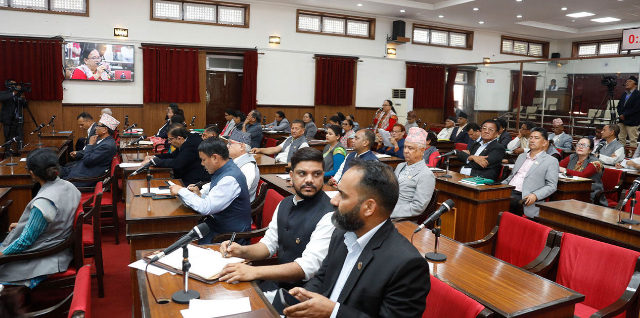 राष्ट्रियसभा शून्य समयः ‘हत्या, हिंसा बढ्यो, सुरक्षाको सुनिश्चितता होस्’