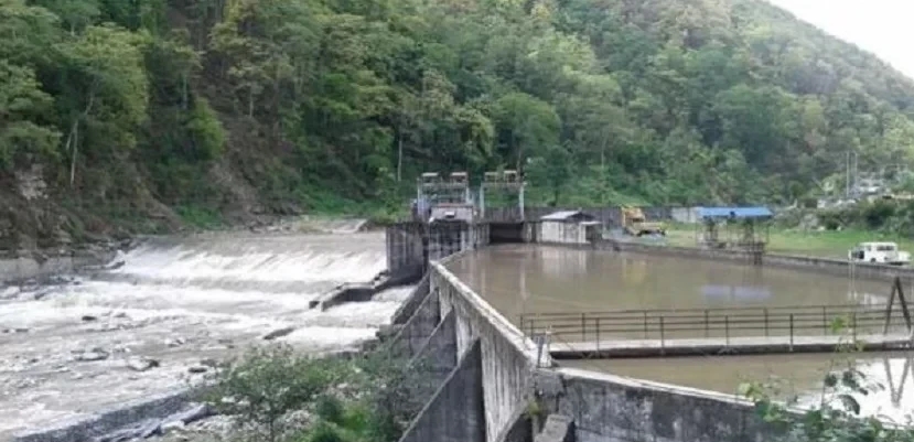 रसुवागढी हाइड्रोपावरको ड्याममा क्षति