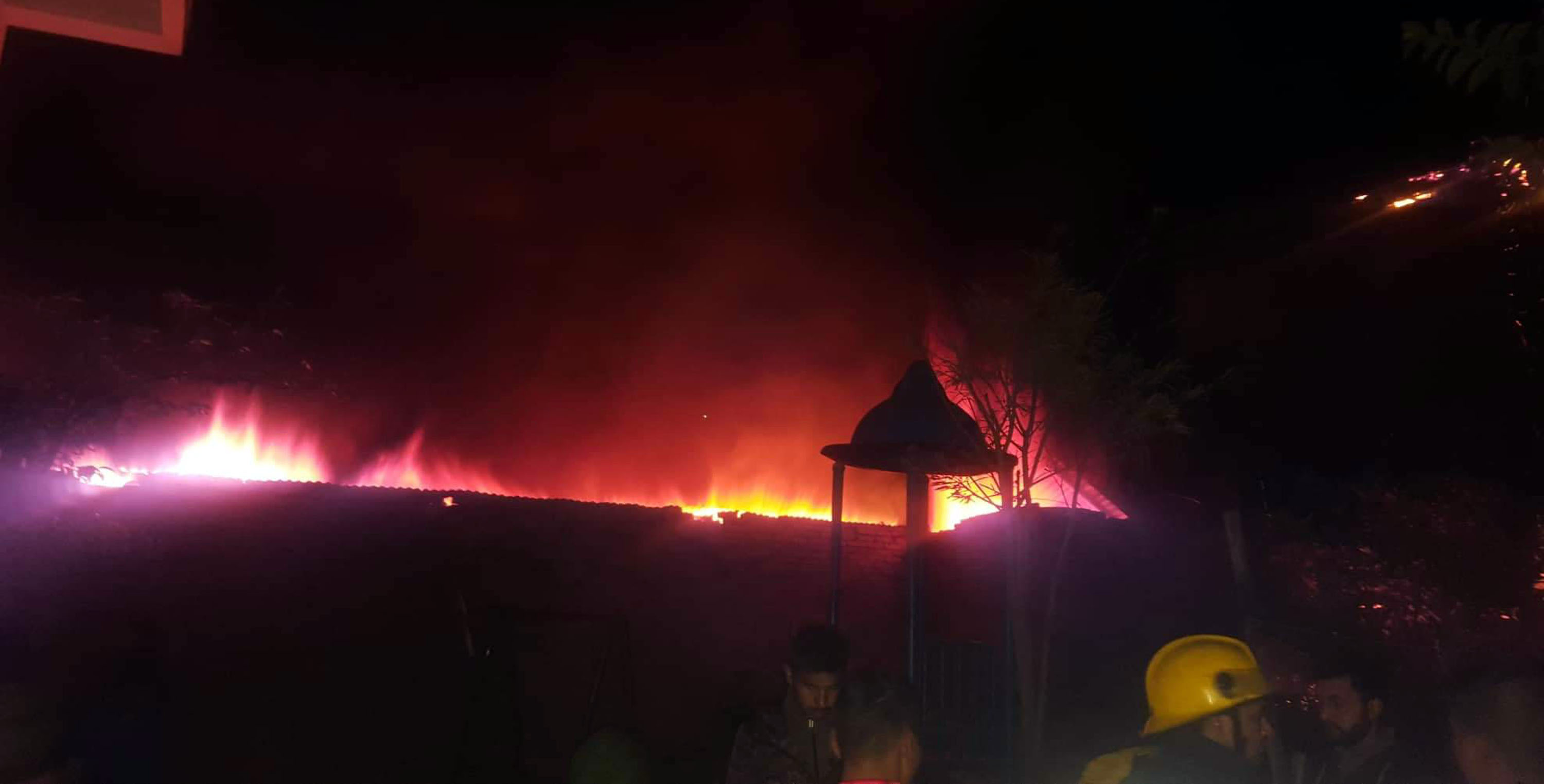 फर्निचर तथा काष्ठ उद्योगमा भीषण आगलागी