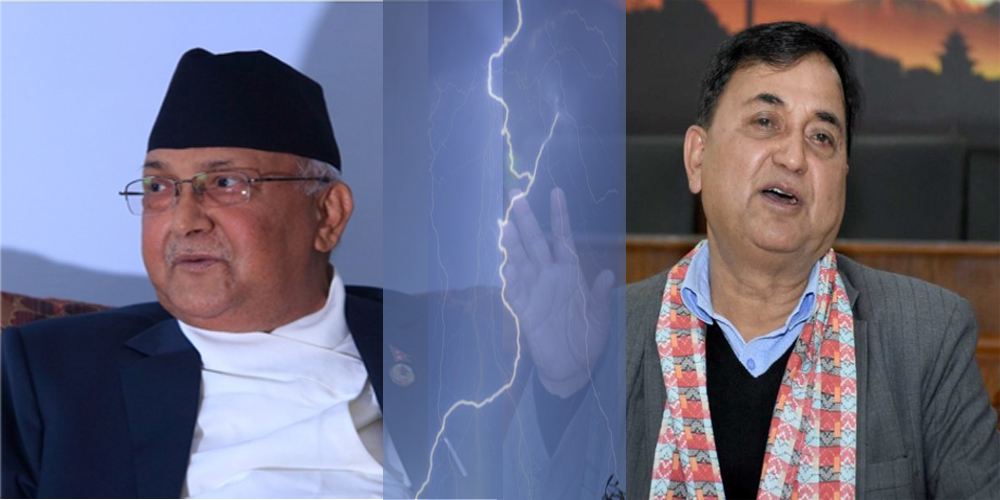 विप्लवबारे सरकारी धारणाः प्रधानमन्त्री र रक्षामन्त्रीबीच मतभेद
