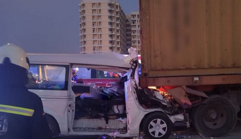 दुबईमा माइक्रो बस दुर्घटना, ६ जना नेपालीको मृत्यु